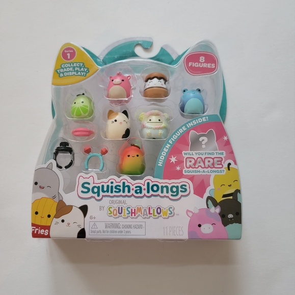 New! Squish-a-longs Squishmallows rings and mini characters - Picture 13 of 13